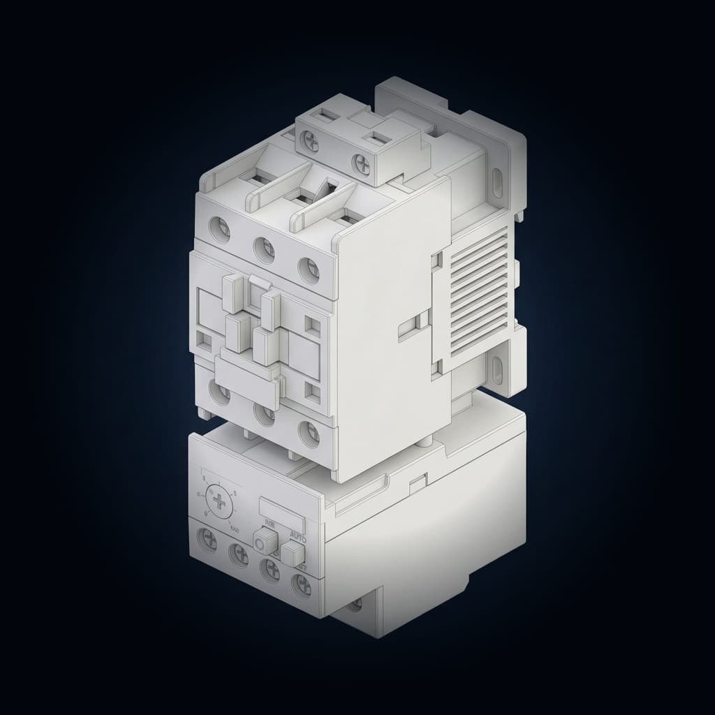 Industrial Power Contactors & Thermal Overload Relays
